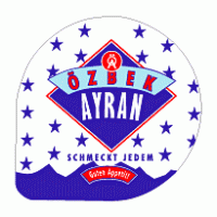 Ozbek Ayran logo vector logo