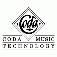 Coda Music Technology logo vector logo