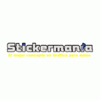 Stickermania logo vector logo