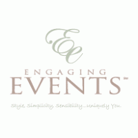 Engaging Events logo vector logo