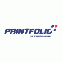 Printfolio logo vector logo