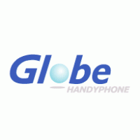 Globe Handyphone logo vector logo