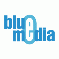 Blue Media logo vector logo