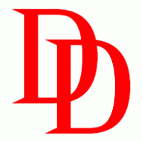 Daredevil Monogram logo vector logo