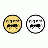 Gig Ant Promotion logo vector logo