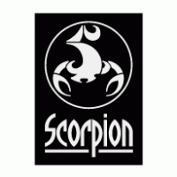Scorpion energy drink logo vector logo
