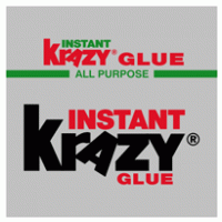 Krazy GLUE logo vector logo