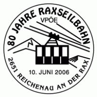 80 Jahre Raxseilbahn Reichenau an der Rax logo vector logo