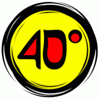 40є graus logo vector logo