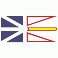 Newfoundland and Labrador Flag logo vector logo