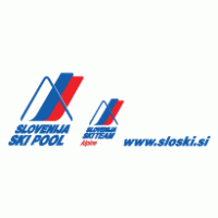 Slovenija Ski Pool Ski Team Alpine logo vector logo