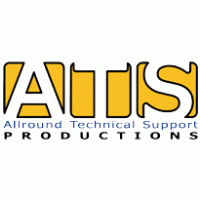 Ats productions logo vector logo