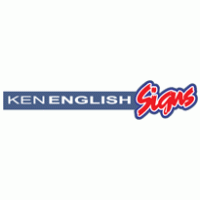 Ken English Signs logo vector logo