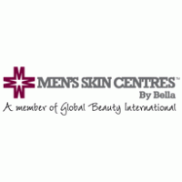 men’s skin centres logo vector logo