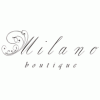Milano boutique logo vector logo