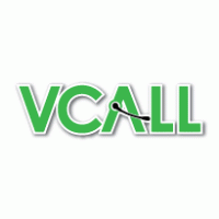 Vcall logo vector logo