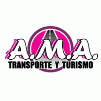 AMA TRANSPORTE Y TURISMO logo vector logo