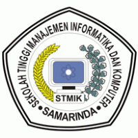stimik samarinda logo vector logo