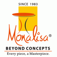 Monalisa furnitures logo vector logo