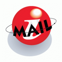 i-mail logo vector logo