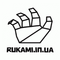 RUKAMI black&white logo vector logo