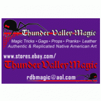 Thunder Valley Magic logo vector logo