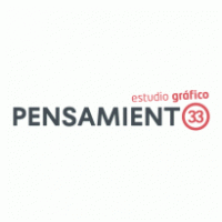 Pensamiento 33 logo vector logo