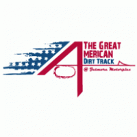 Great American Dirt Track logo vector logo