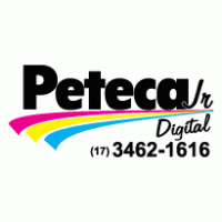 Peteca Jr Digital logo vector logo