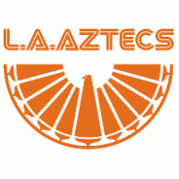 L.A. Aztecs logo vector logo