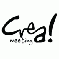 Crea! Meeting logo vector logo