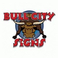 Bull City Signs logo vector logo