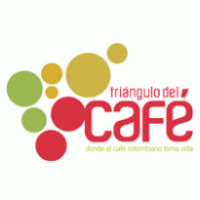 TRIANGULO DEL CAFÉ logo vector logo