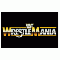 WrestleMania 1 logo vector logo