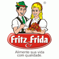 Fritz e Frida logo vector logo