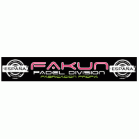 Fakun Padel logo vector logo