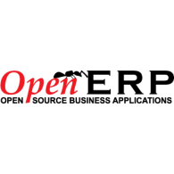 Open ERP logo vector logo