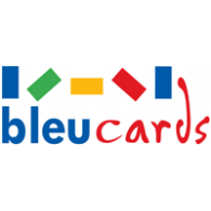 Bleucards logo vector logo
