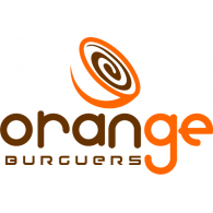 Orange Burguers logo vector logo