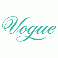 Vogue logo vector logo