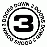 3 Doors Down logo vector logo