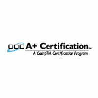A+ Certification logo vector logo
