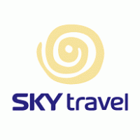 SKY travel logo vector logo