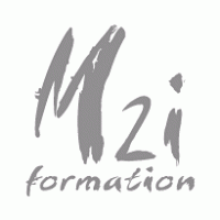 M2i Formation logo vector logo