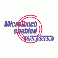 MictoTouch enabled logo vector logo