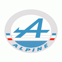 Alpine Automobile logo vector logo