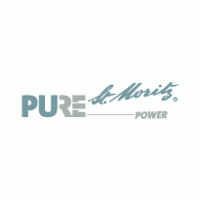 PurePower St. Moritz logo vector logo