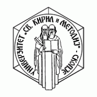 Univerzitet Sv. Kiril i Metodij logo vector logo