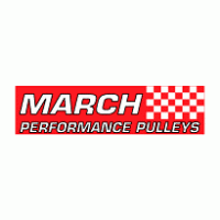 March Performance Pulleys logo vector logo