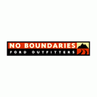 No Boundaries Ford Outfitters logo vector logo